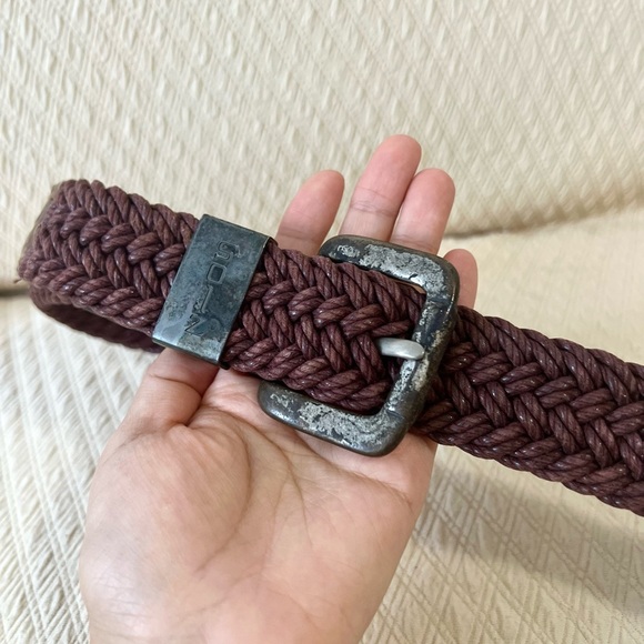 Vintage Braided Leather Belt - Picture 2 of 7